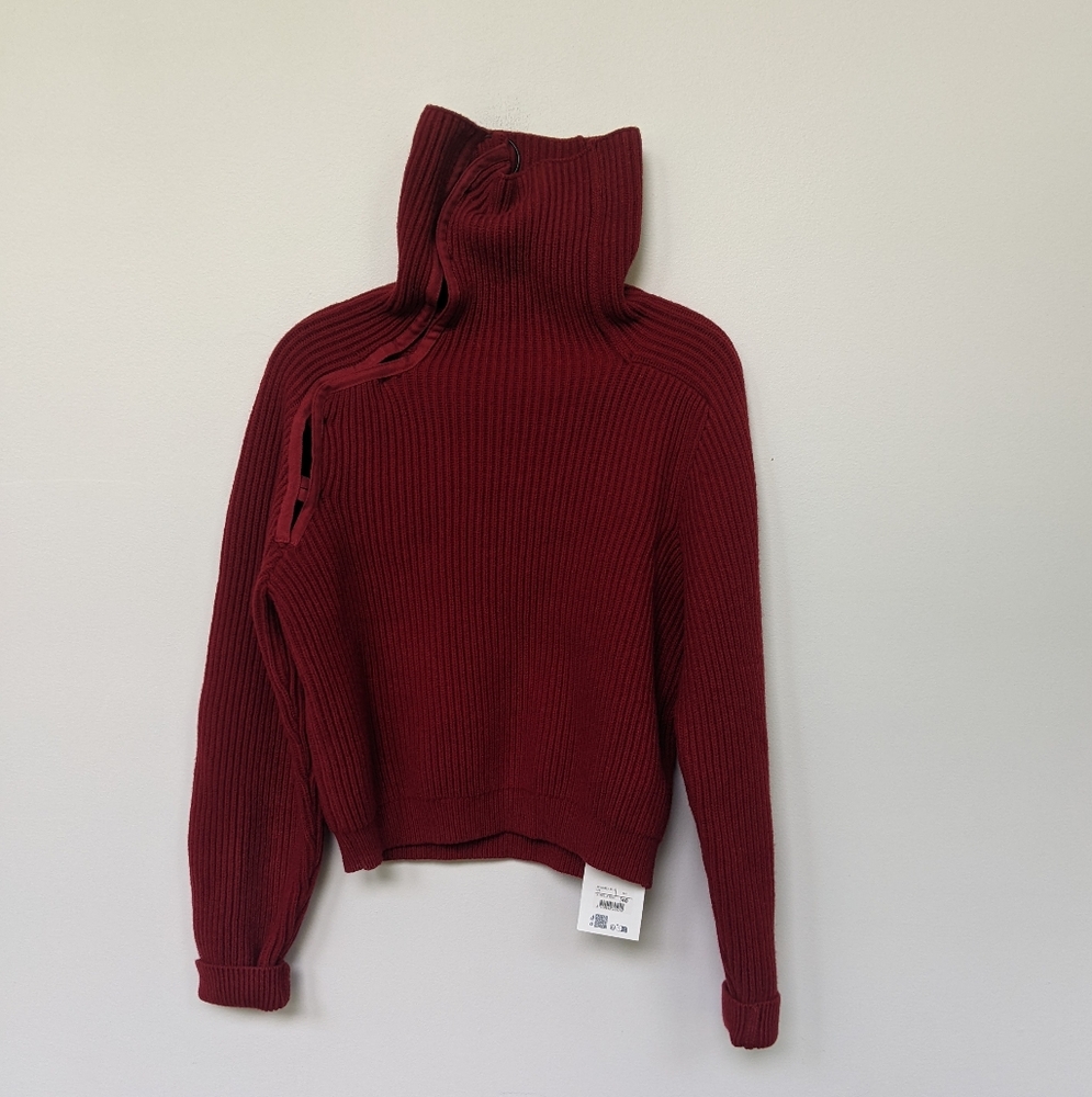 Jacquemus Sweater Woman Red La Maille Vega Size EU 40 US 8 - Picture 9 of 10